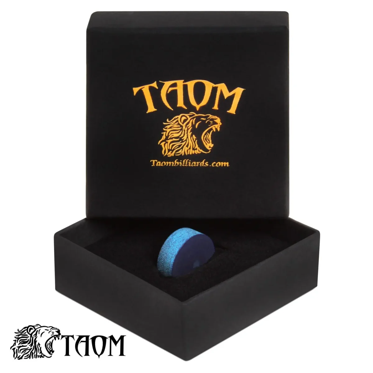 Наклейка для більярдного кия Taom 2.0 Ø14ММ Синя 1ШТ. изображение
