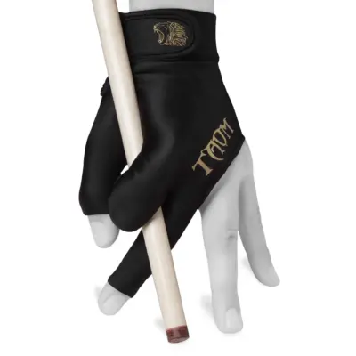 Фото товара Перчатка TAOM MIDAS BILLIARD GLOVE черная левая L