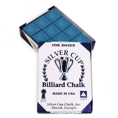 фотография товара Мел для бильярдного кия Silver Cup blue