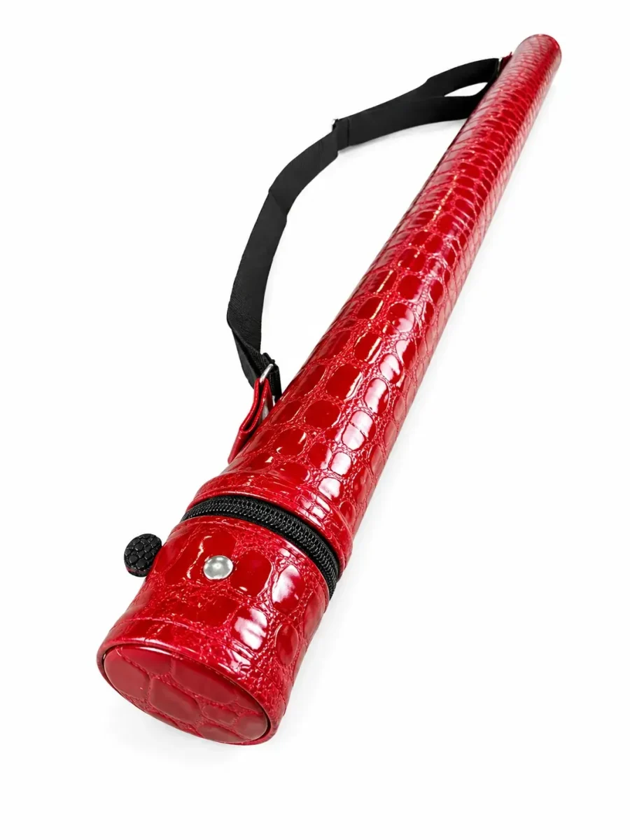 Super Diamond Sy Cue Tube без кишенькового червоного крокодила 1 штука изображение