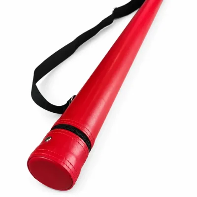 Super Diamond Pocketless Більярдна Кий Tube Red Smooth 1 штука.