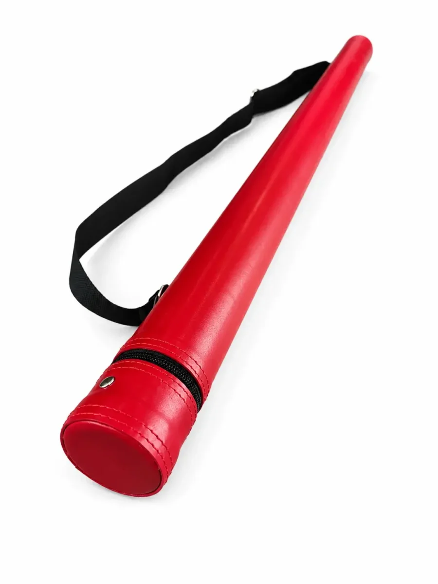 Super Diamond Pocketless Більярдна Кий Tube Red Smooth 1 штука. изображение