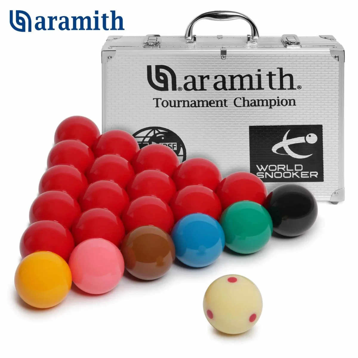 Кулі ARAMITH TOURNAMENT CHAMPION PRO-CUP 1G SNOOKER Ø52,4ММ В КЕЙСІ изображение
