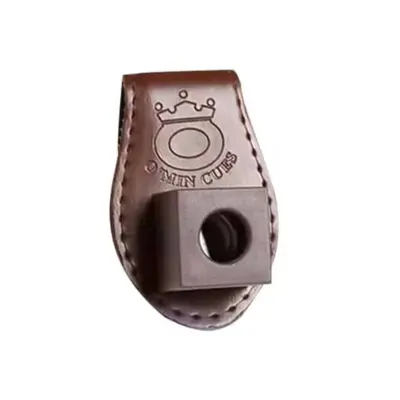 Тримач для крейди Omin Brown Magnetic Leather Clip 1 кусок изображение