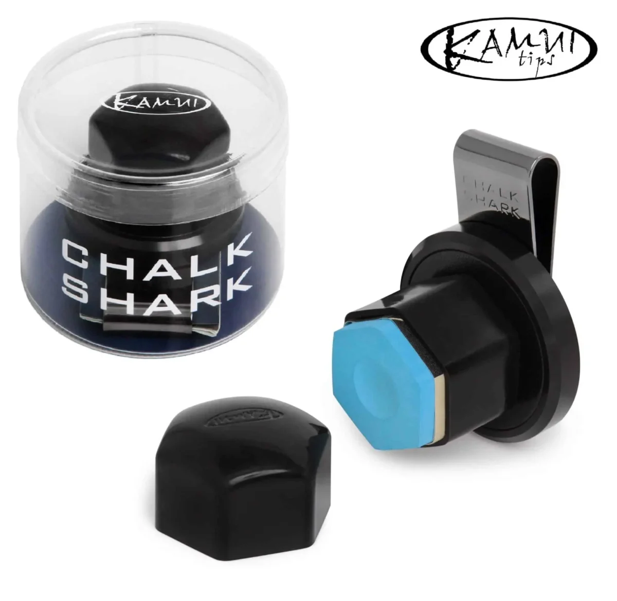 Тримач для крейди KAMUI ROKU CHALK SHARK чорний магнітний изображение