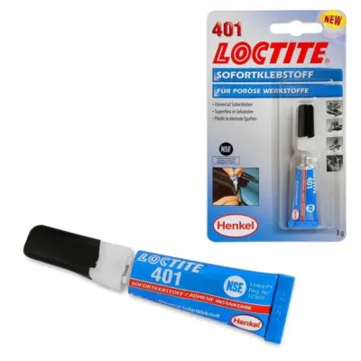 Клей для наклейок Loctite 401 3г изображение