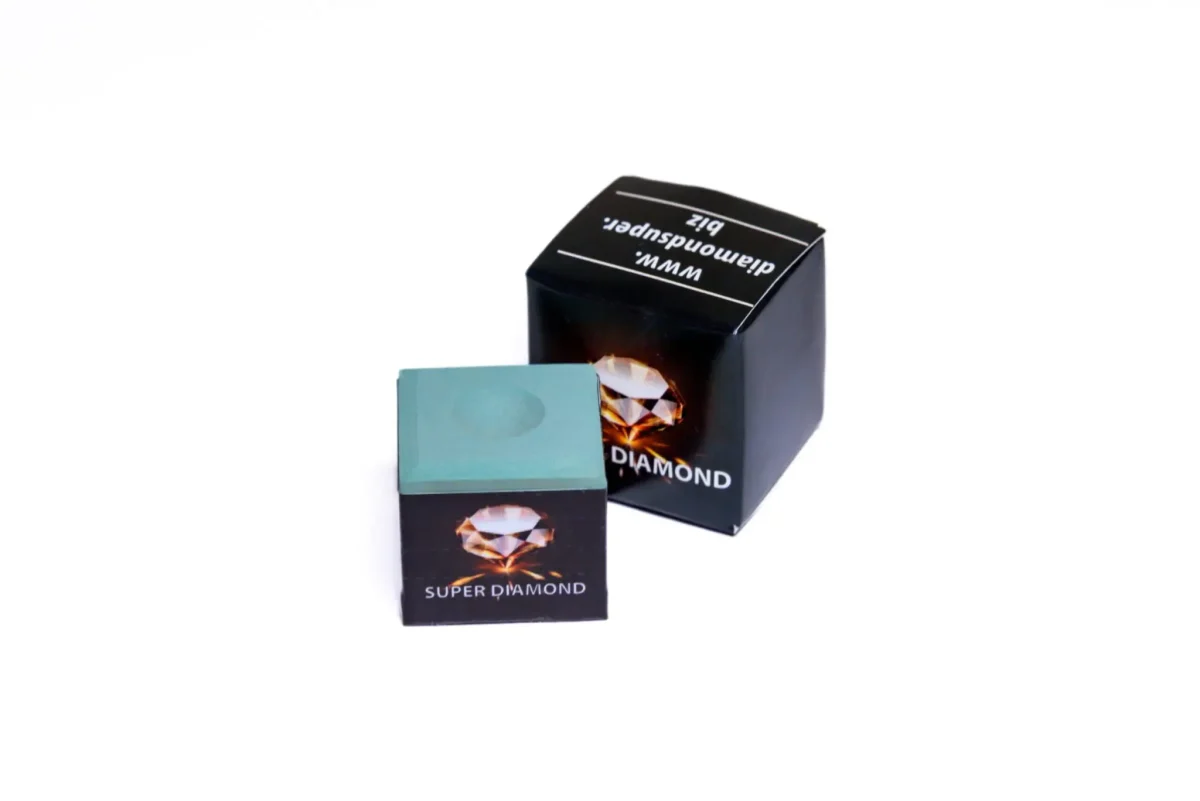 Крейда для більярду не кондиція SUPER Diamond зелена 1шт. изображение