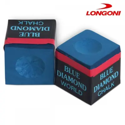 Крейда для більярдного кия Blue Diamond Longoni Blue изображение