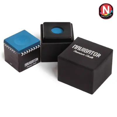Бильярдный мел NAVIGATOR PREMIUM CHALK PLUS ALPHA BLUE 1 ШТ. изображение