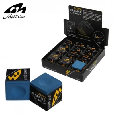 Мел для бильярда MEZZ SMART CHALK SC9-B007 BLUE 1шт изображение