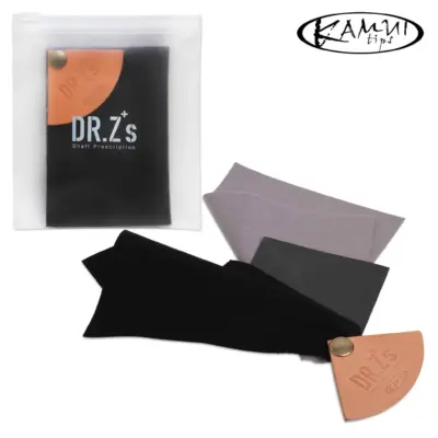 Набор салфеток для чистки и полировки бильярдного кия KAMUI DR.Z SHAFT PRESCRIPTION IN BLACK AND GRA изображение