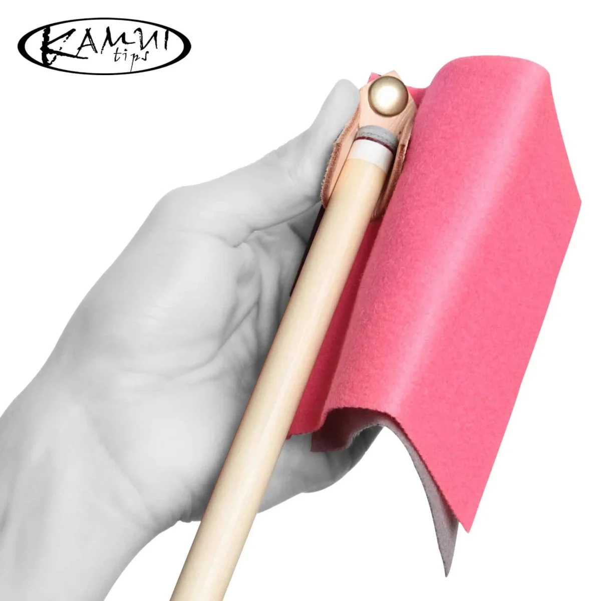 фотография товара nabor-salfetok-dlya-chistki-i-polirovki-bilyardnogo-kiya-kamui-dr.z-shaft-prescription-in-pink-and-gray-10