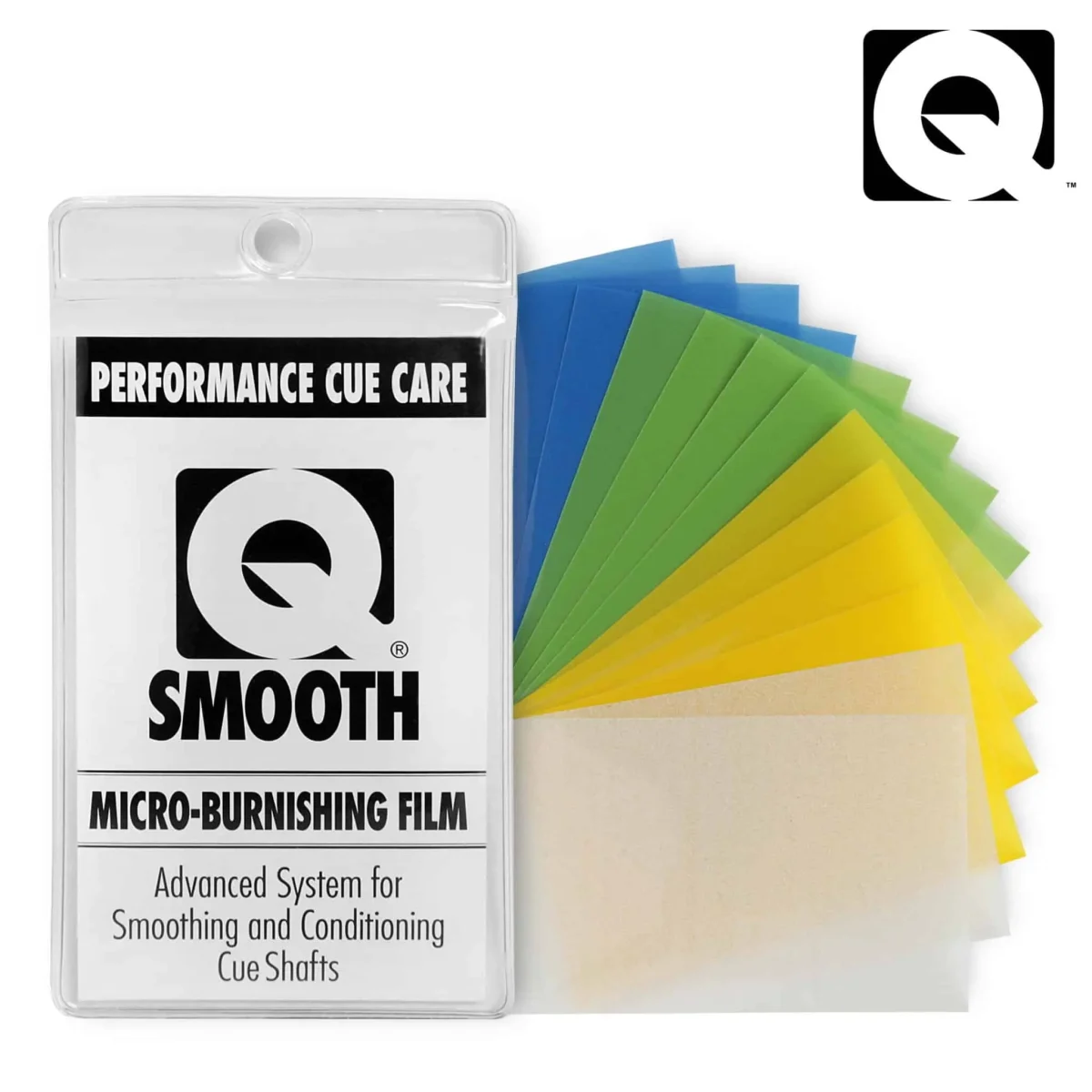 Фото товара Набір мікропаперу для полірування кия Q SMOOTH 14шт.