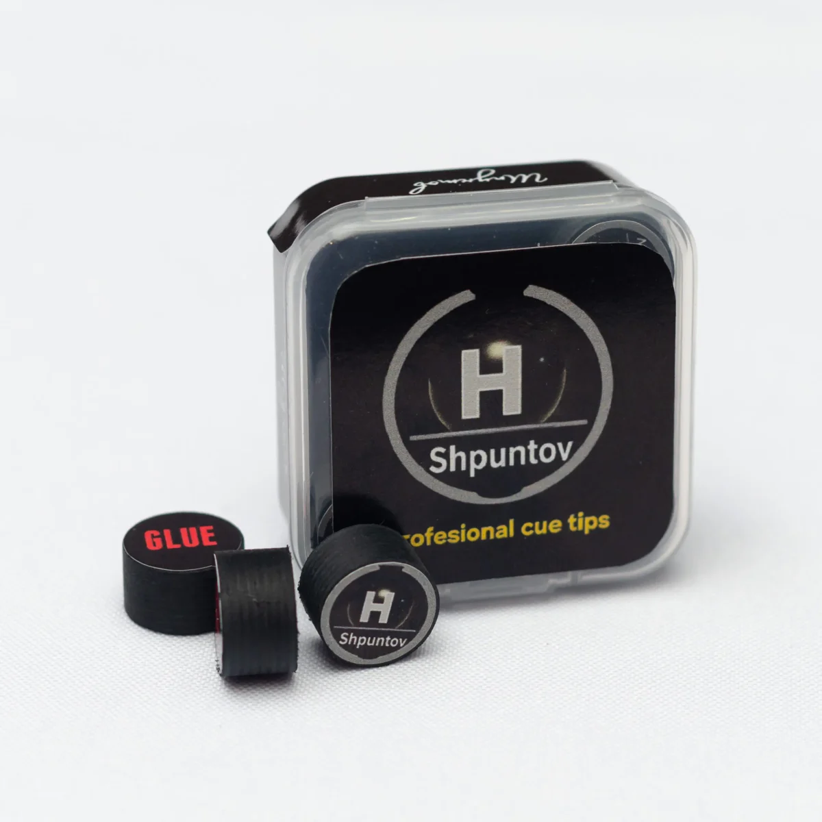Наклейка для більярдного кия Shpuntov 13mm Hard 1 шт. изображение