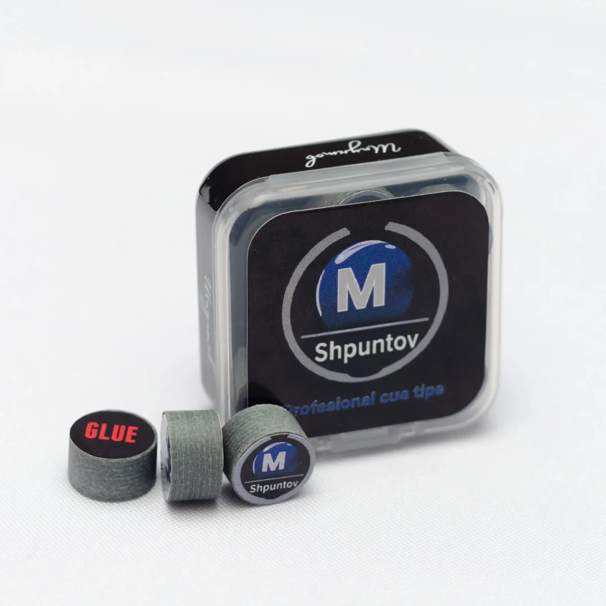 Наклейка для більярдного кия Shpuntov 13mm Medium 1 шт. изображение