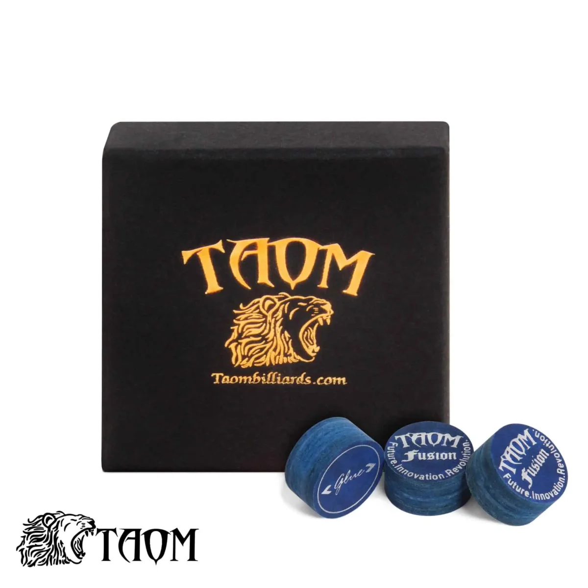Наклейка для кия TAOM FUSION Ø14мм 1шт. изображение