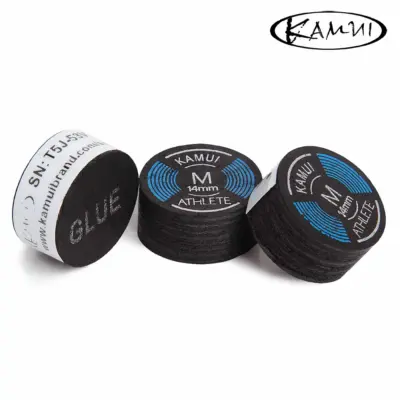 Наклейка для кия KAMUI ATHLETE Ø14ММ Medium 1ШТ. изображение