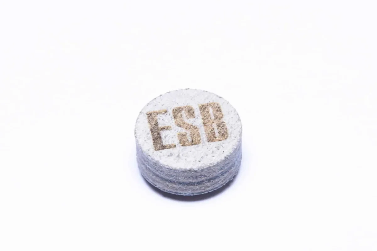 Наклейка ESB багатошарова Євгенія Сталева та Сергія Баурова жорсткі М біла 1шт изображение