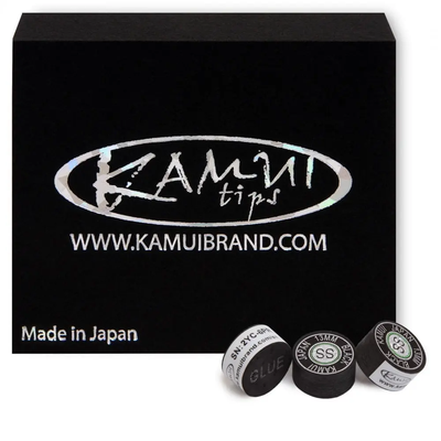 Наклейка для кия Kamui Black 13 мм Super Soft изображение
