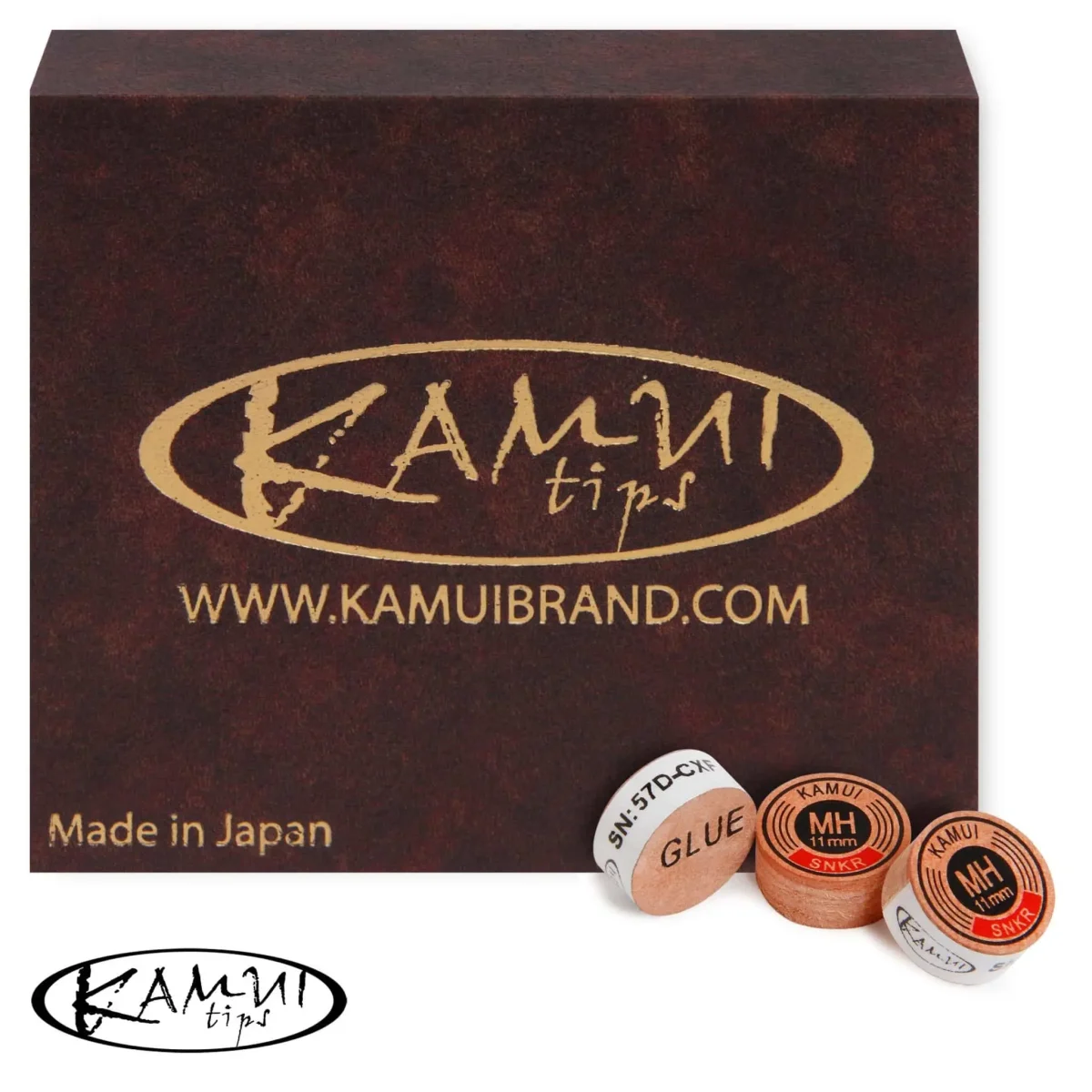 Наклейка для київ KAMUI SNOOKER ORIGINAL Ø11ММ MEDIUM/HARD 1ШТ. изображение