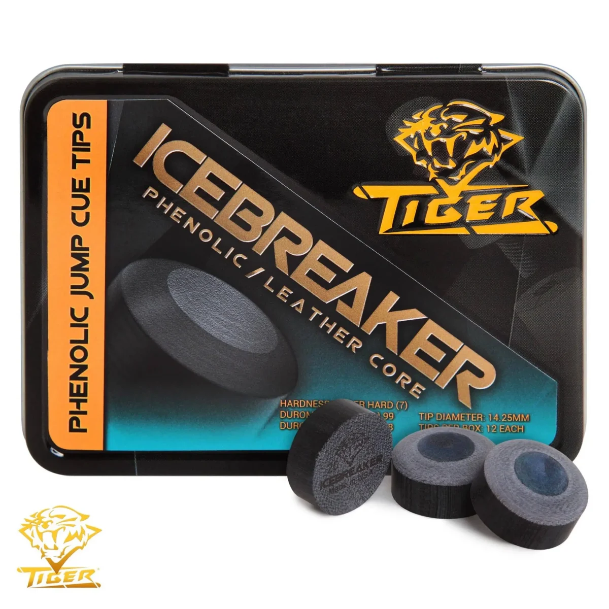 Фото товара Наклейка для кию TIGER ICEBREAKER JUMP/BREAK Ø14,25ММ SUPER HARD+ 1шт
