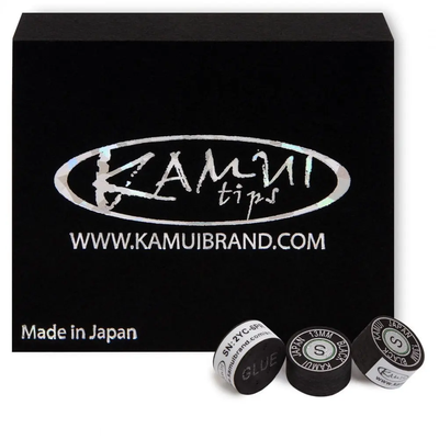 Наклейка для кия Kamui Black 13 мм Soft изображение