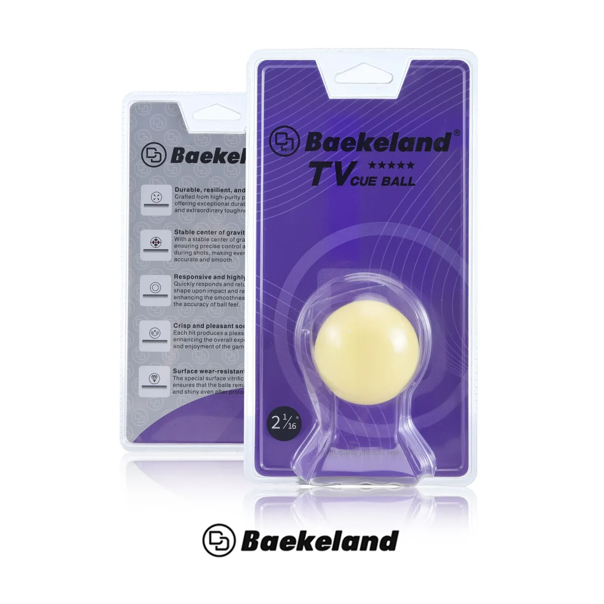 Кулі Baekeland Cue Ball Snooker изображение