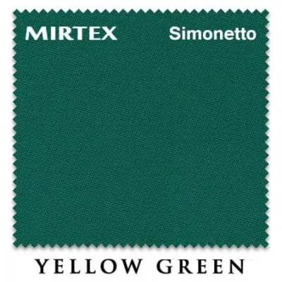 Сукно для бильярда Simonetto Mirtex Турция Зеленое 1метр. изображение