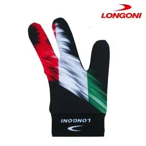 Рукавичка Longoni Velcro чорна прапор Італії безрозмірна безрозмірна изображение