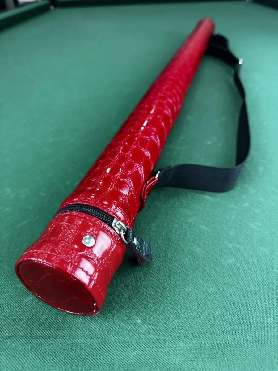 Super Diamond Sy Cue Tube без кишенькового червоного крокодила 1 штука изображение