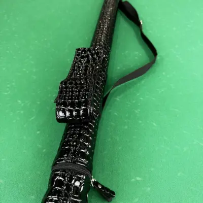 фотография товара tubus-dlya-bilyardnogo-kiya-super-diamond-karman-na-pristezhkah-krokodil-glyanecz-1sht.-5-scaled